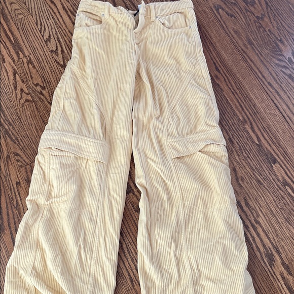 Urban Outfitters Pants - Urban Outfitters Cream Corduroy Pants